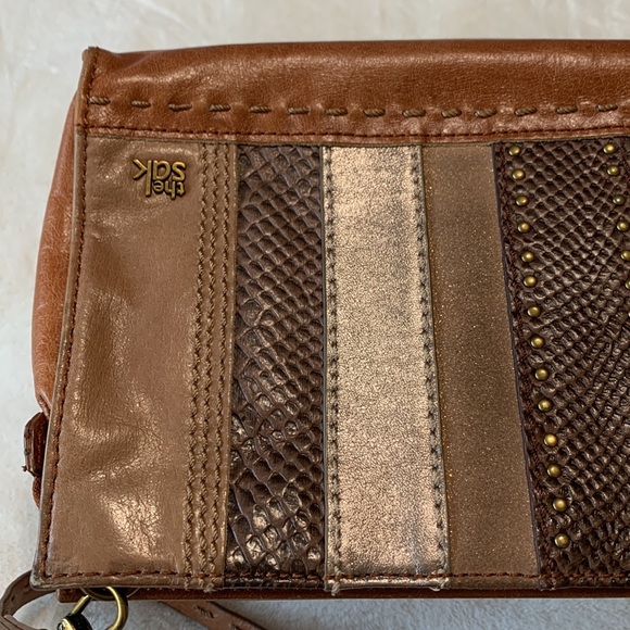 The Sak Indio leather satchel Tabacco Ribbon bag - Picture 15 of 15